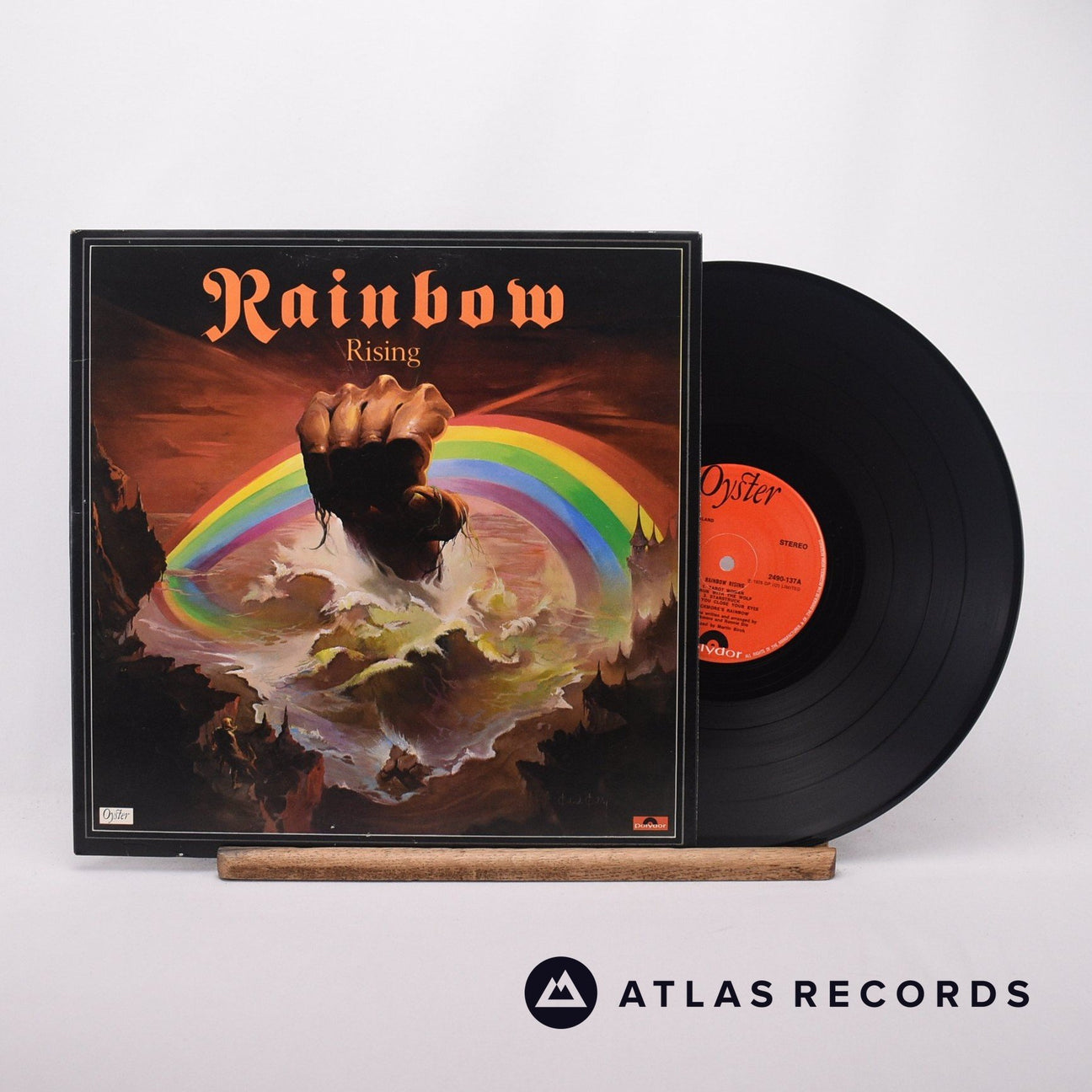 Rainbow Rainbow Rising LP Vinyl Record - Front Cover & Record