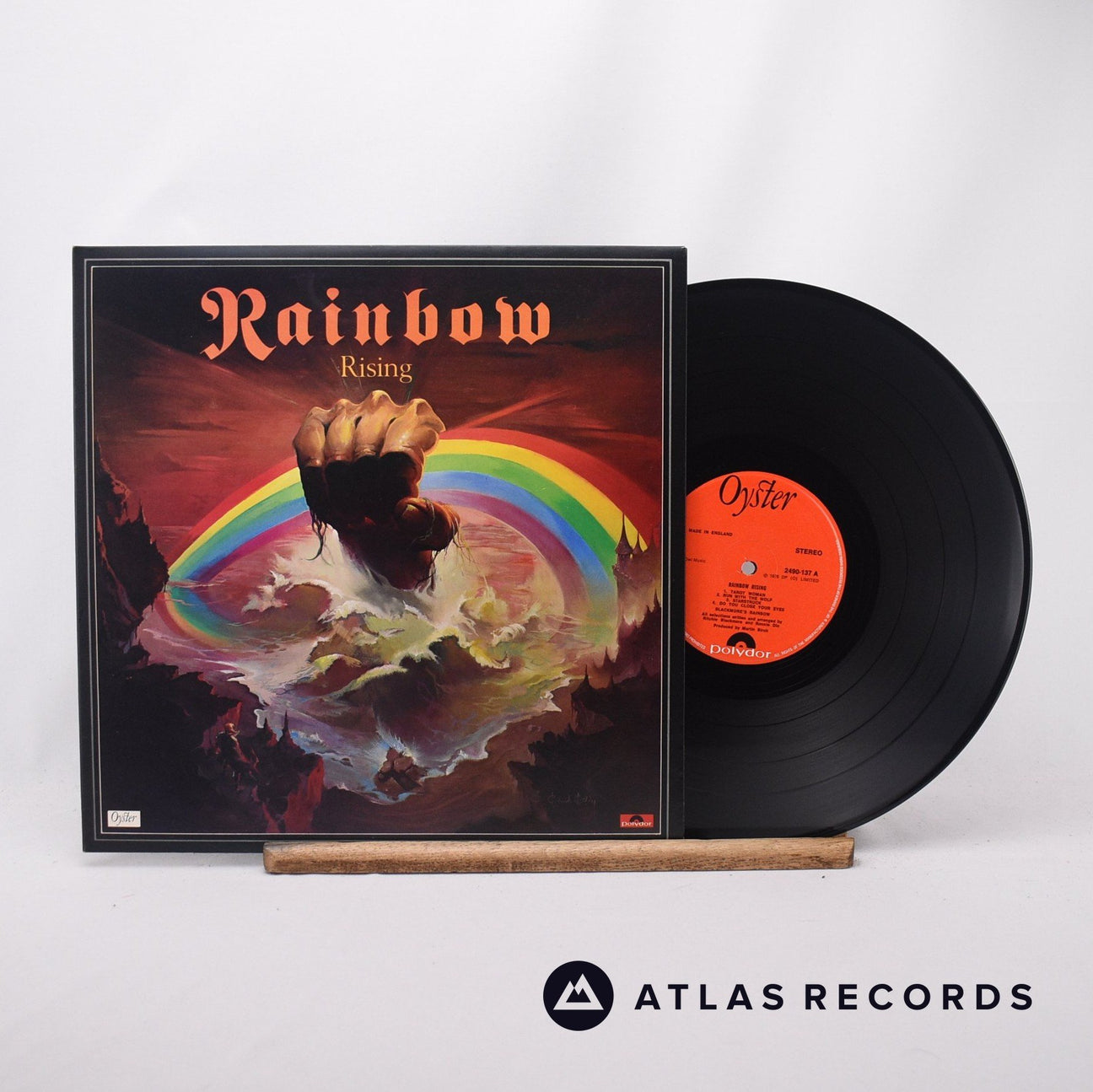 Rainbow Rainbow Rising LP Vinyl Record - Front Cover & Record