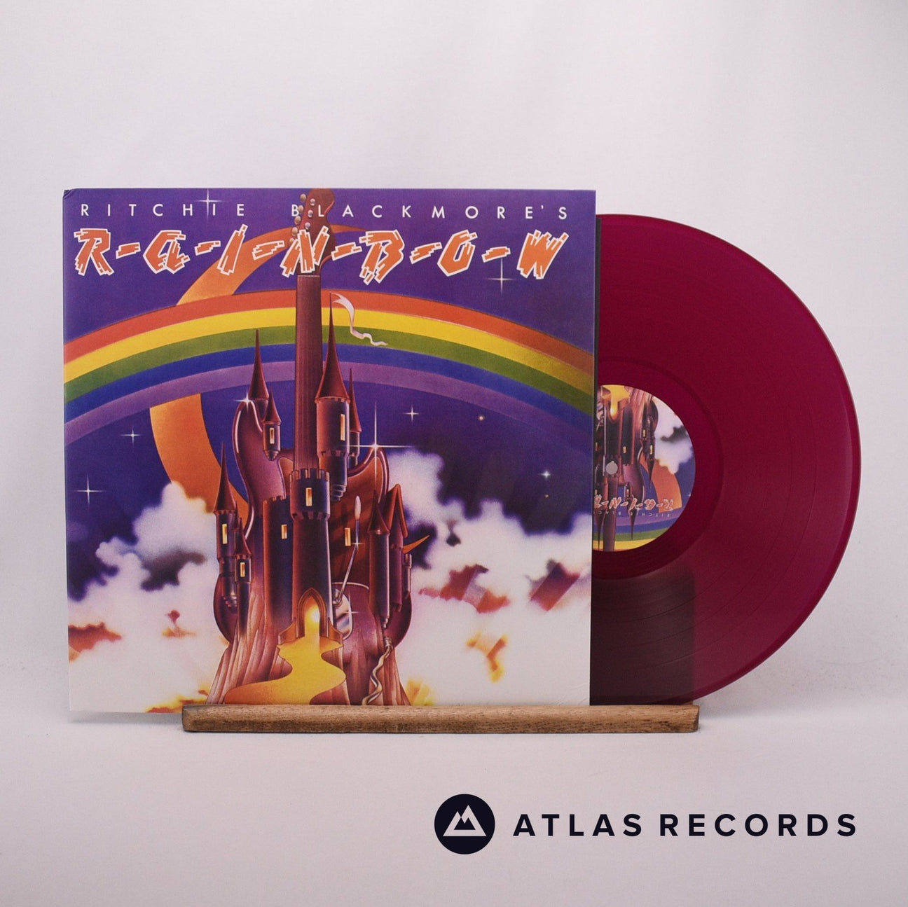 Rainbow Ritchie Blackmore's Rainbow LP Vinyl Record - Front Cover & Record