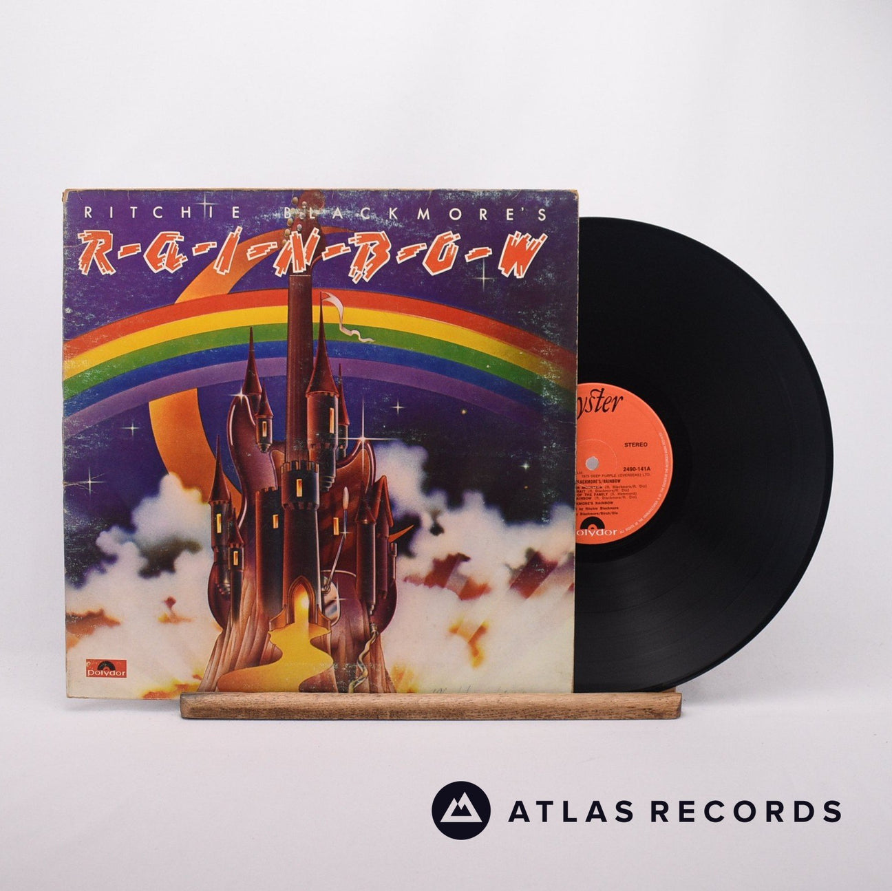 Rainbow Ritchie Blackmore's Rainbow LP Vinyl Record - Front Cover & Record