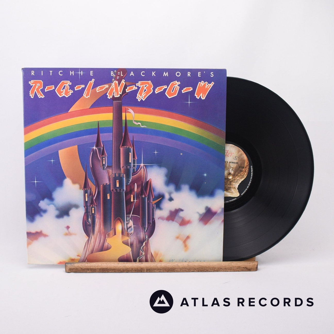 Rainbow Ritchie Blackmore's Rainbow LP Vinyl Record - Front Cover & Record