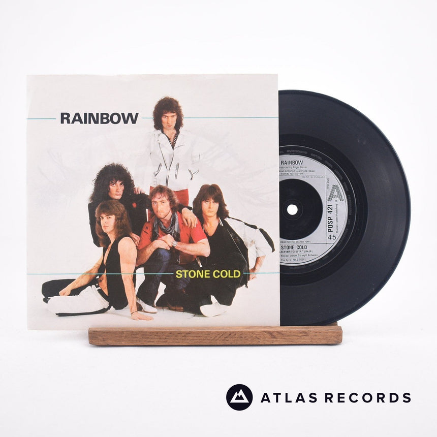 Rainbow Stone Cold 7" Vinyl Record - Front Cover & Record