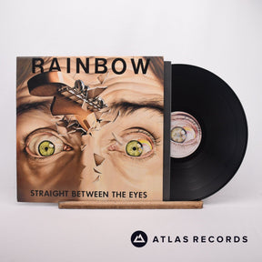 Rainbow Straight Between The Eyes LP Vinyl Record - Front Cover & Record