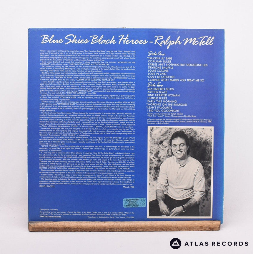Ralph McTell - Blue Skies Black Heroes - LP Vinyl Record - EX/EX