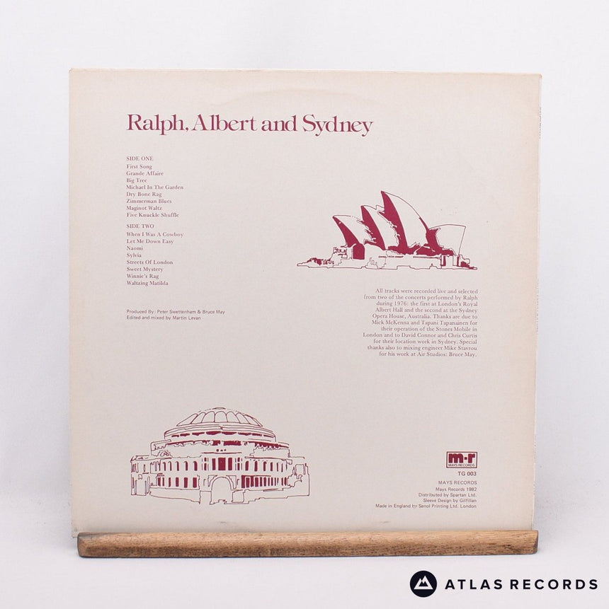 Ralph McTell - Ralph, Albert And Sydney (Live) - LP Vinyl Record - EX/EX