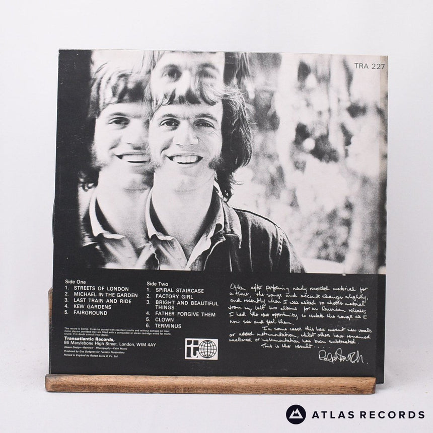 Ralph McTell - Ralph McTell Revisited - Repress LP Vinyl Record - EX/EX