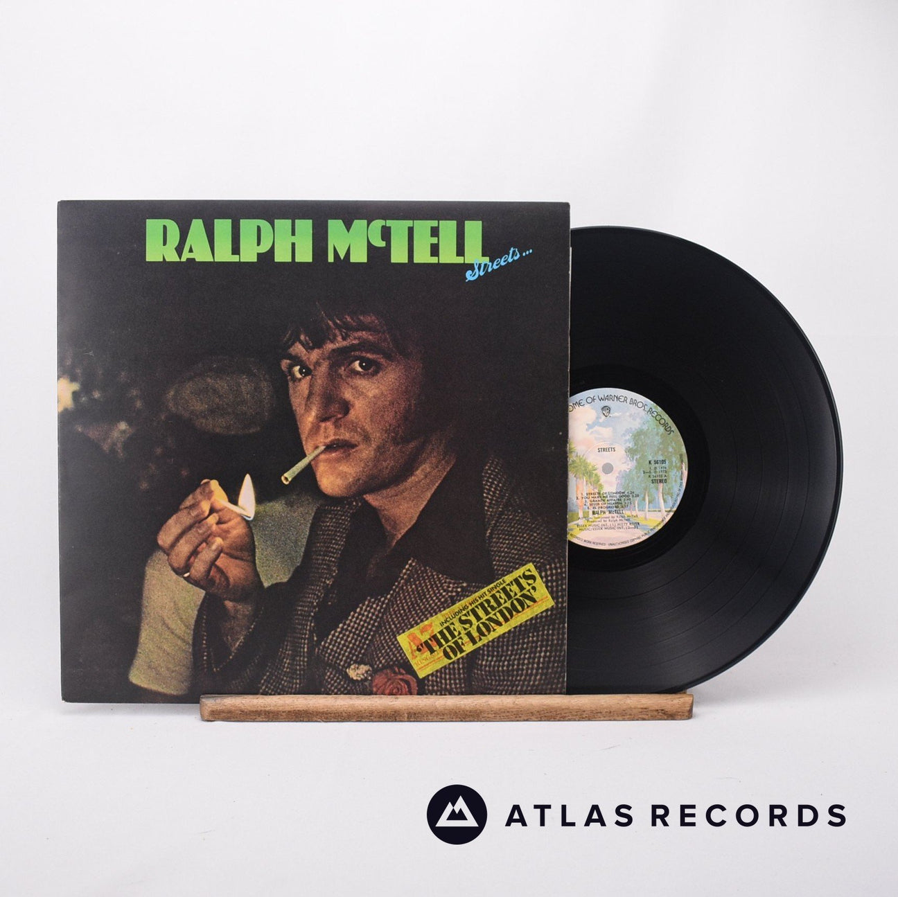 Ralph McTell Streets LP Vinyl Record - Front Cover & Record