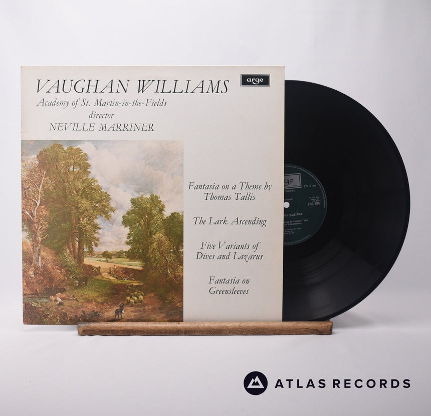 Ralph Vaughan Williams Fantasia On A Theme By Thomas Tallis LP Vinyl Record - Front Cover & Record