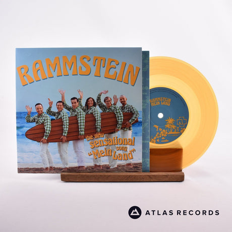 Rammstein Mein Land 7" Vinyl Record - Front Cover & Record