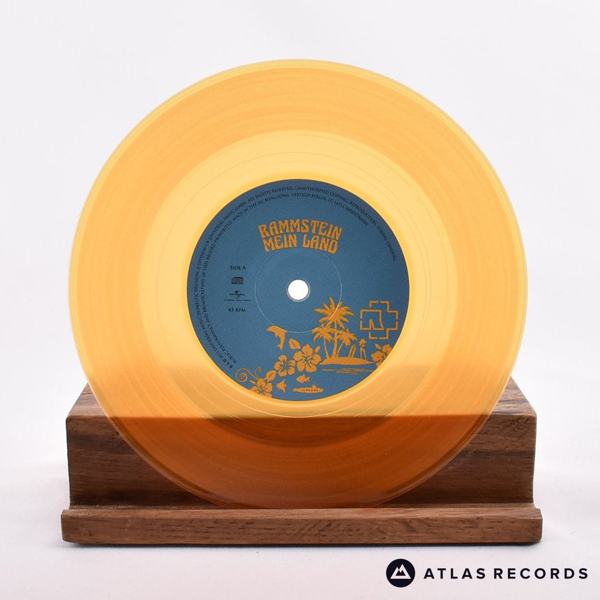 Rammstein - Mein Land - Orange Translucent 7" Vinyl Record - NM/NM