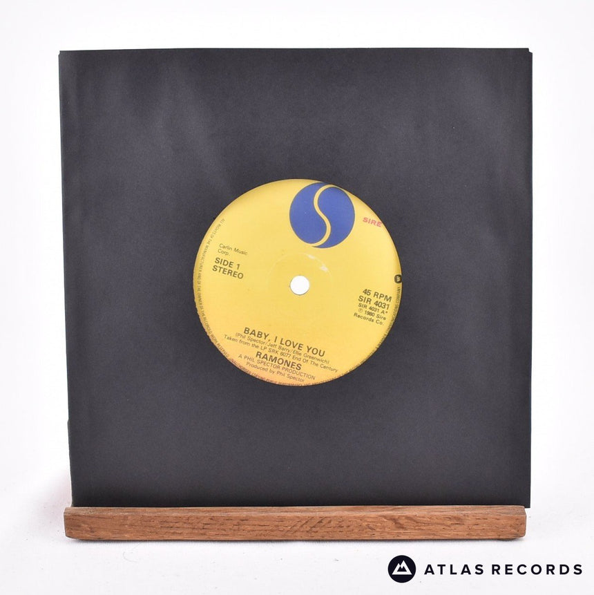 Ramones Baby I Love You 7" Vinyl Record - In Sleeve