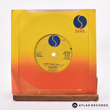 Ramones - Don't Come Close - 7" Vinyl Record - EX/EX