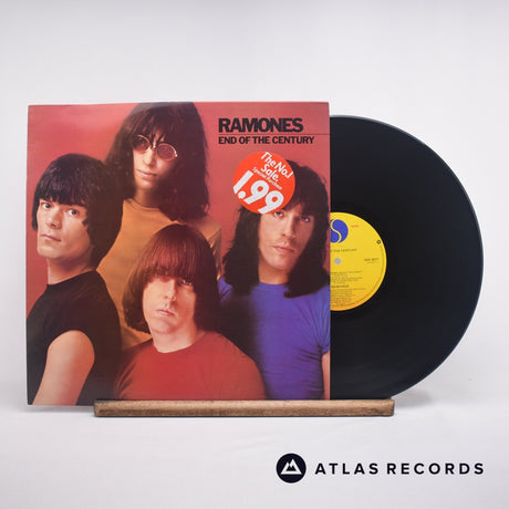 Ramones End Of The Century LP Vinyl Record - Front Cover & Record
