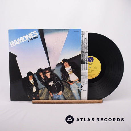 Ramones Leave Home LP Vinyl Record - Front Cover & Record
