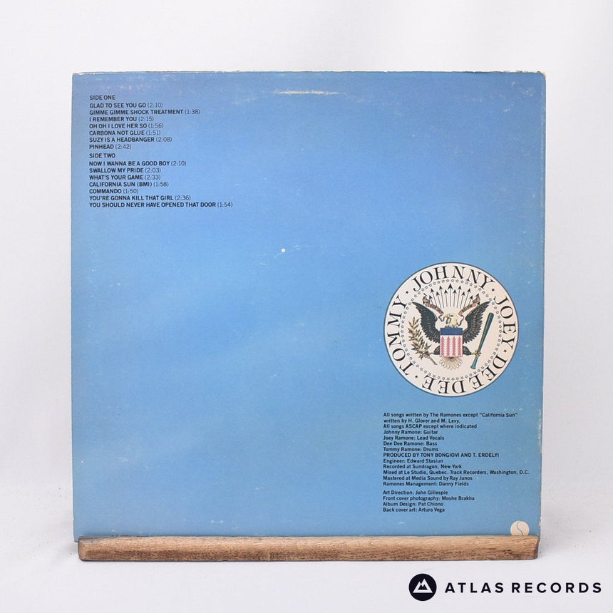 Ramones - Leave Home - First Press Us A B LP Vinyl Record - VG+/EX