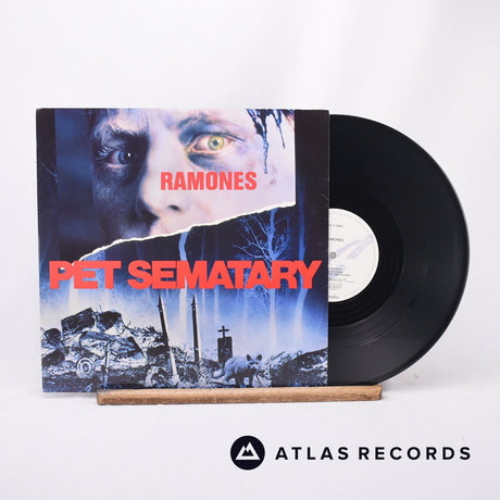 Ramones Pet Sematary 12" Vinyl Record - Front Cover & Record