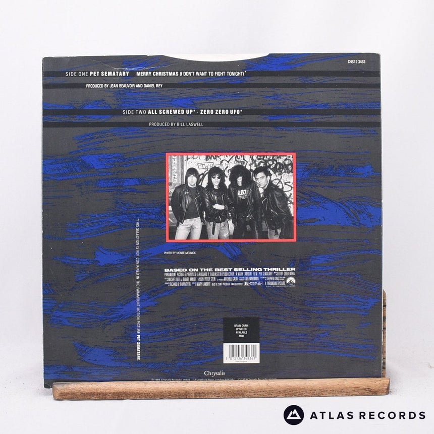 Ramones - Pet Sematary - 12" Vinyl Record - EX/EX