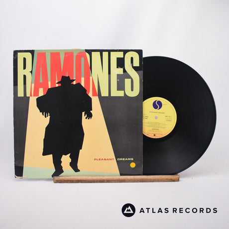 Ramones Pleasant Dreams LP Vinyl Record - Front Cover & Record