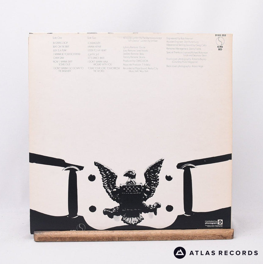 Ramones - Ramones - Lyric Sheet 1Y//1 2Y//1 LP Vinyl Record - EX/EX