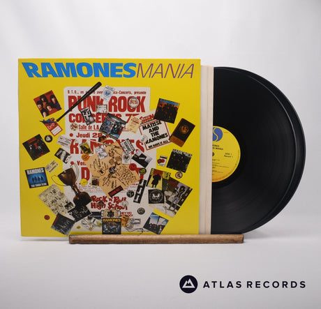 Ramones Ramones Mania Double LP Vinyl Record - Front Cover & Record