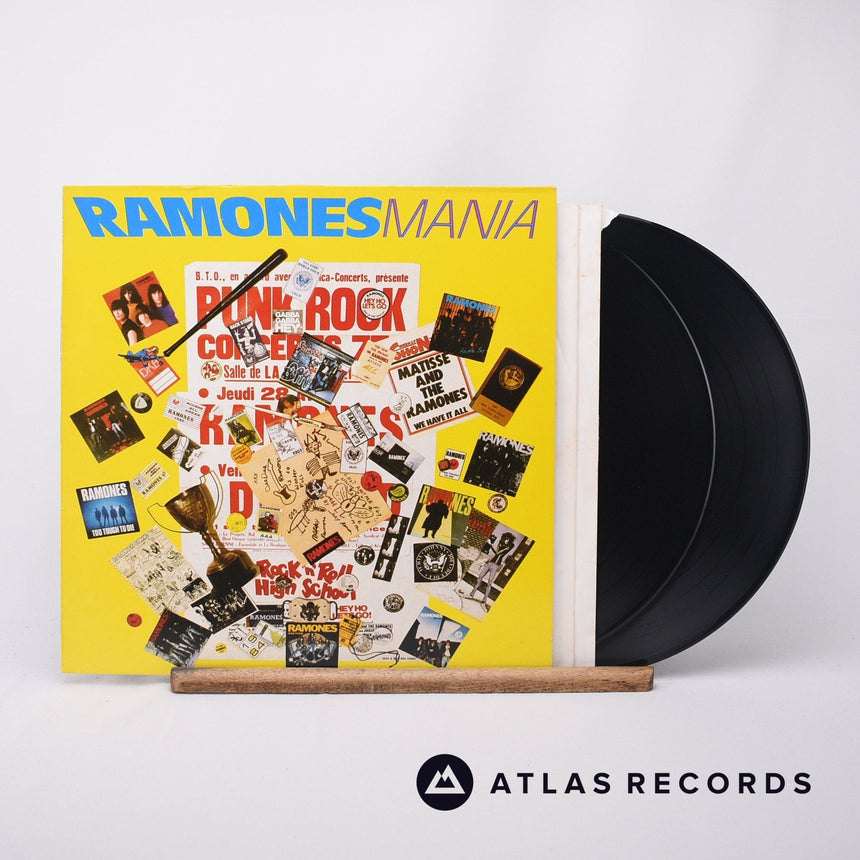 Ramones - Ramones Mania - Remastered -A -B Double LP Vinyl Record - VG+/EX