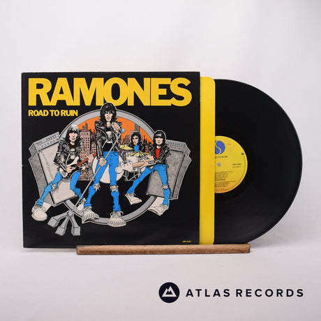 Ramones Road To Ruin LP Vinyl Record - Front Cover & Record