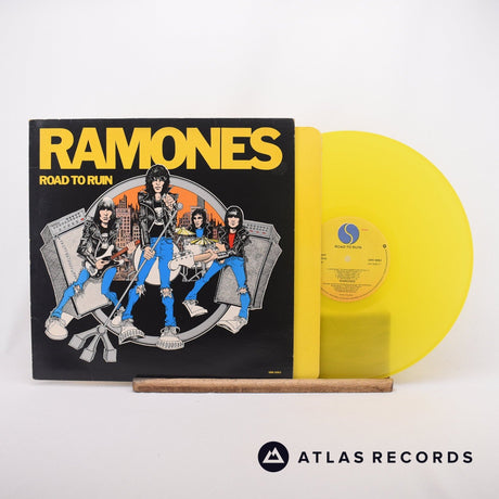 Ramones Road To Ruin LP Vinyl Record - Front Cover & Record