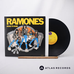 Ramones Road To Ruin LP Vinyl Record - Front Cover & Record