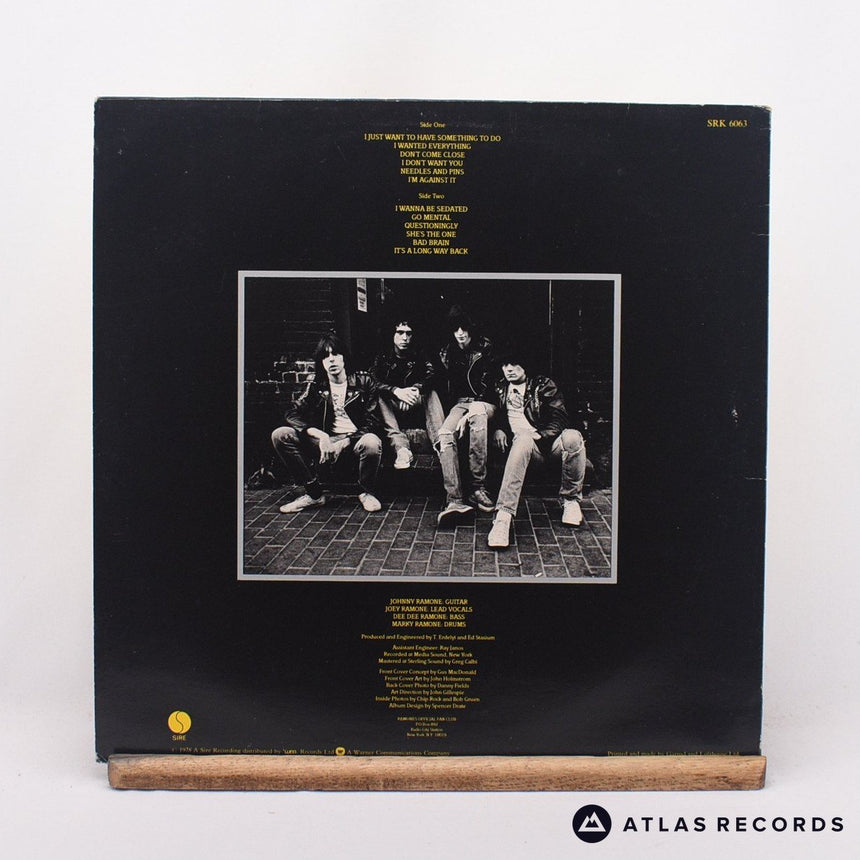 Ramones - Road To Ruin - Yellow Translucent A1 B1 LP Vinyl Record - VG+/EX