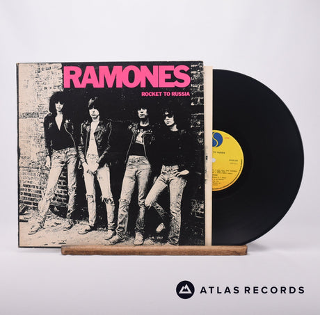 Ramones Rocket To Russia LP Vinyl Record - Front Cover & Record