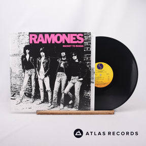 Ramones Rocket To Russia LP Vinyl Record - Front Cover & Record