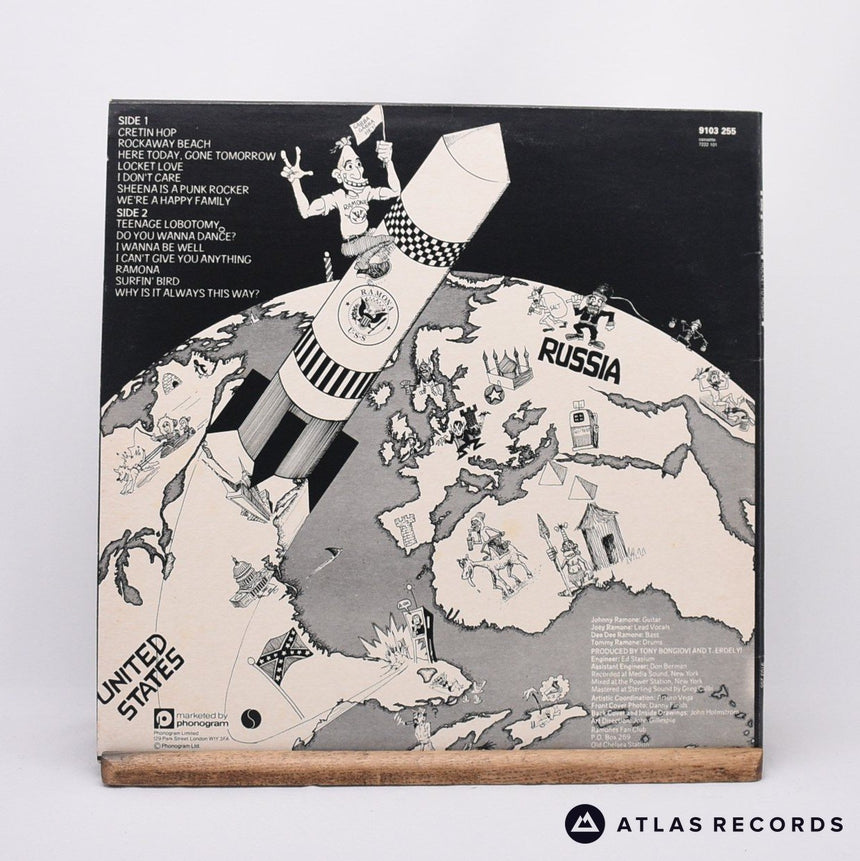 Ramones - Rocket To Russia - 1Y//1 2Y//1 LP Vinyl Record - EX/EX