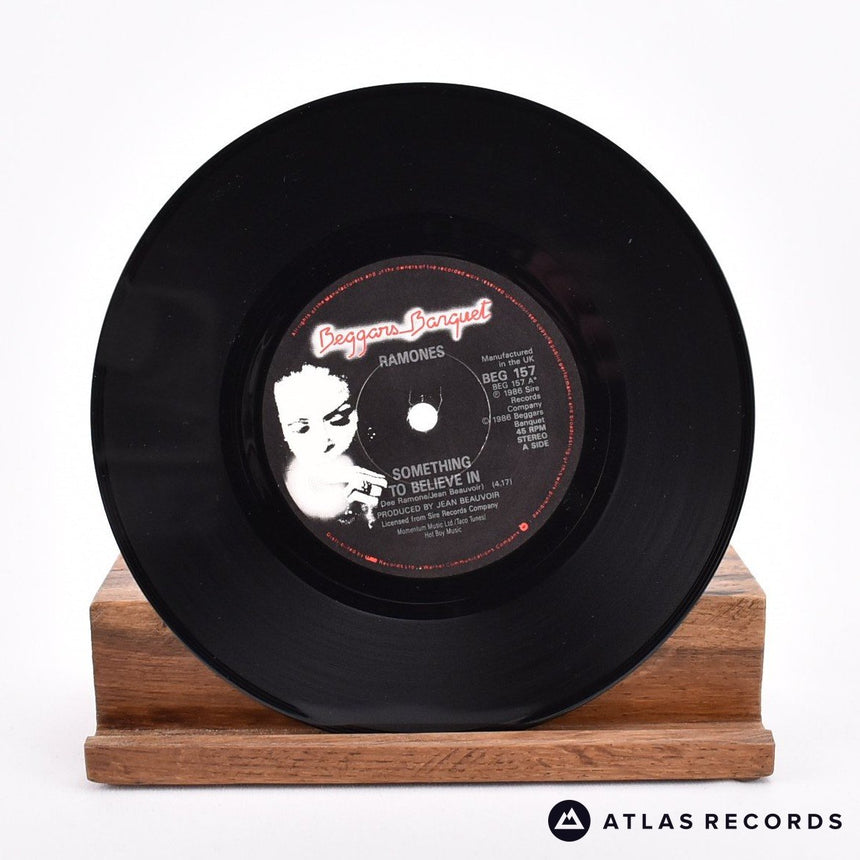 Ramones - Something To Believe In - 7" Vinyl Record - EX/EX