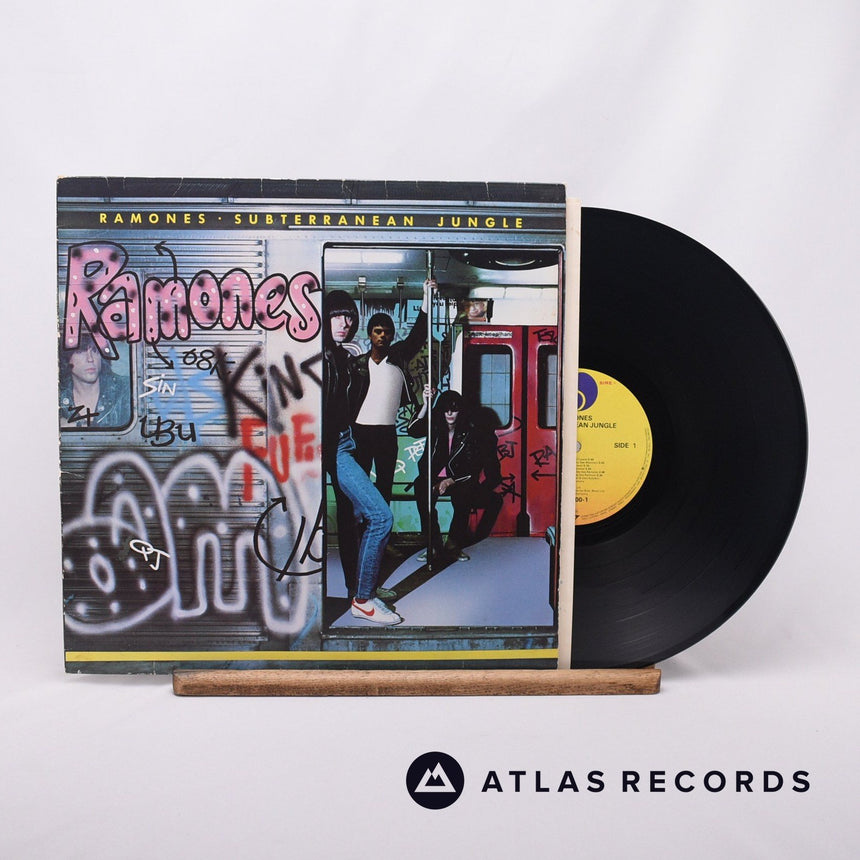 Ramones Subterranean Jungle LP Vinyl Record - Front Cover & Record