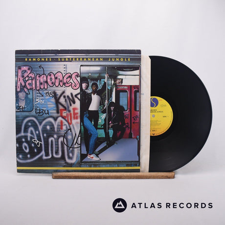 Ramones Subterranean Jungle LP Vinyl Record - Front Cover & Record