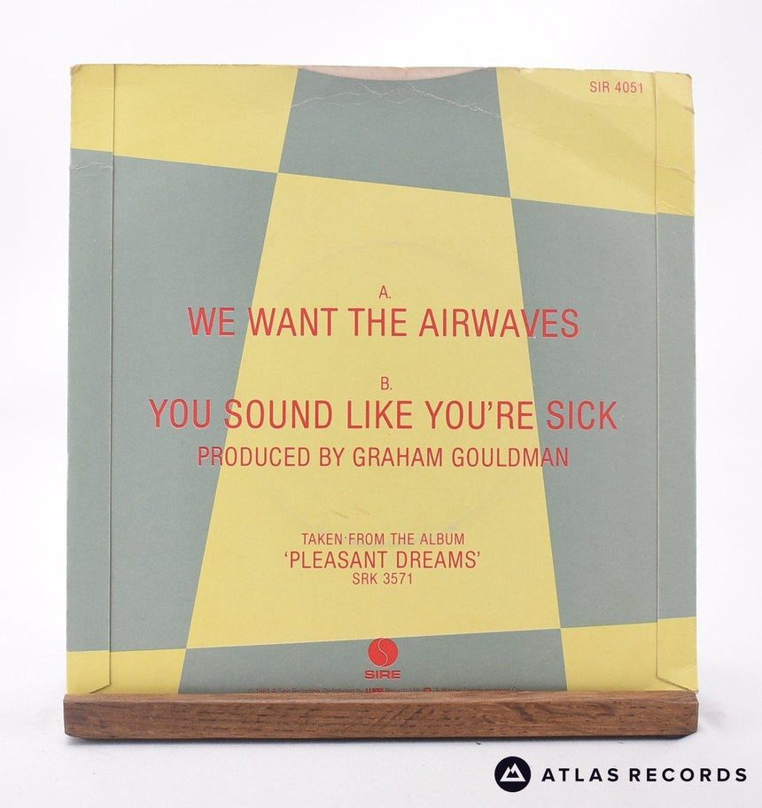 Ramones - We Want The Airwaves - 7" Vinyl Record - VG+/EX