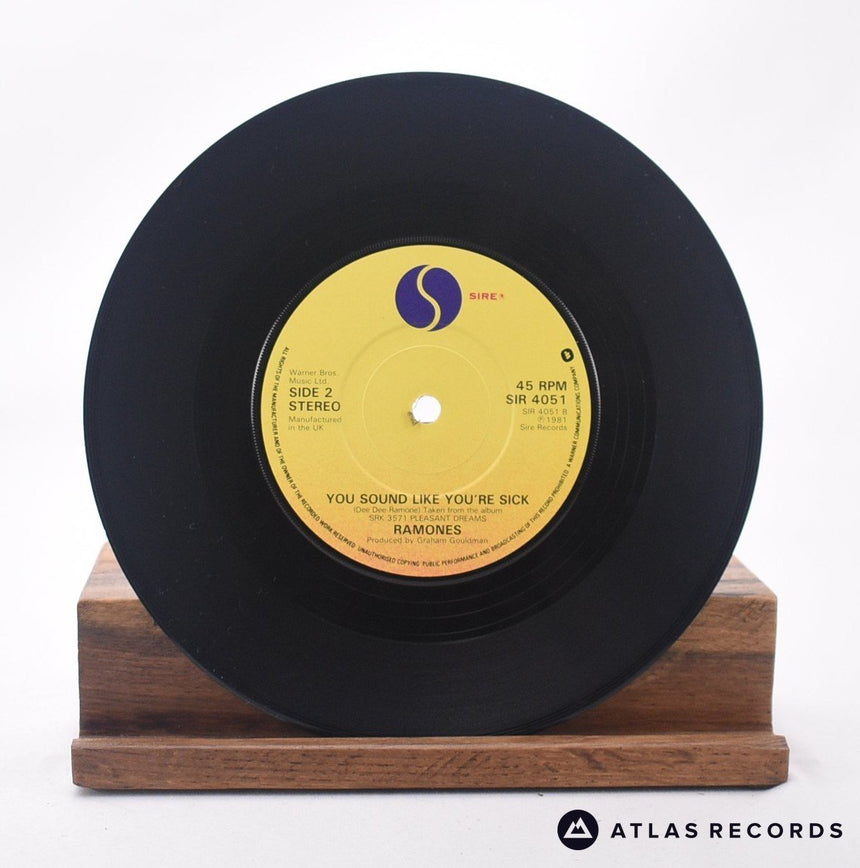 Ramones - We Want The Airwaves - 7" Vinyl Record - VG+/EX