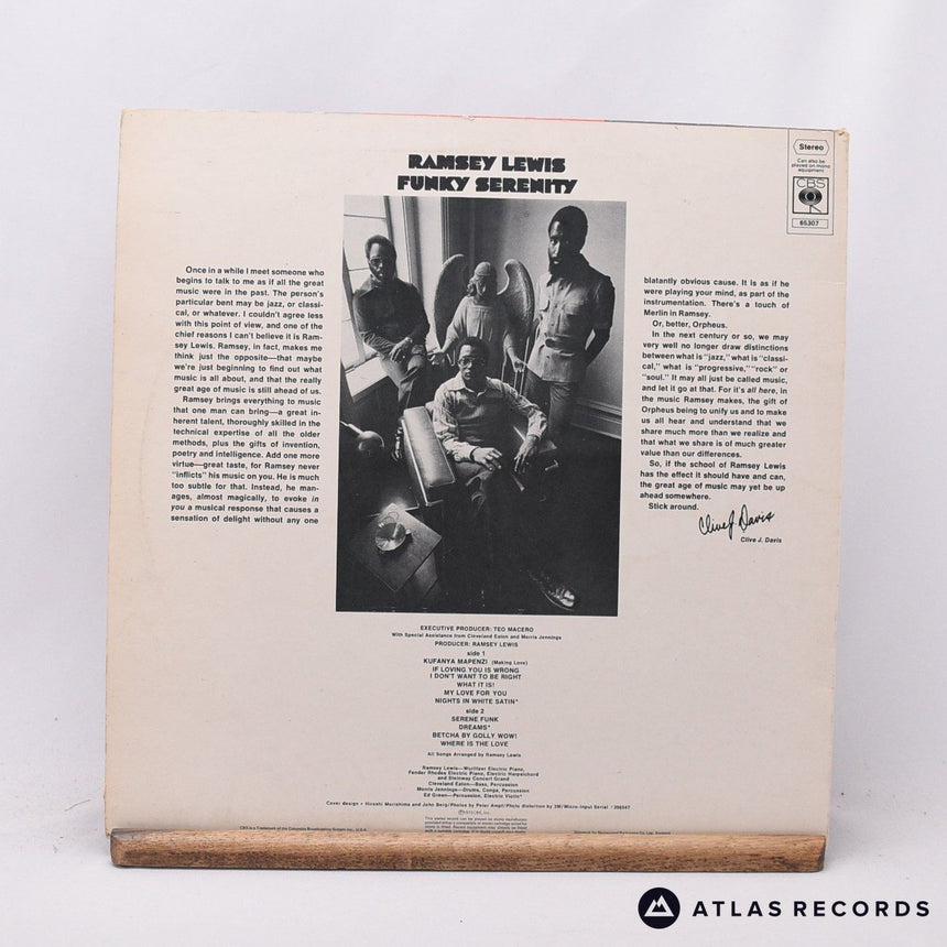 Ramsey Lewis - Funky Serenity - A1 B1 LP Vinyl Record - EX/VG+