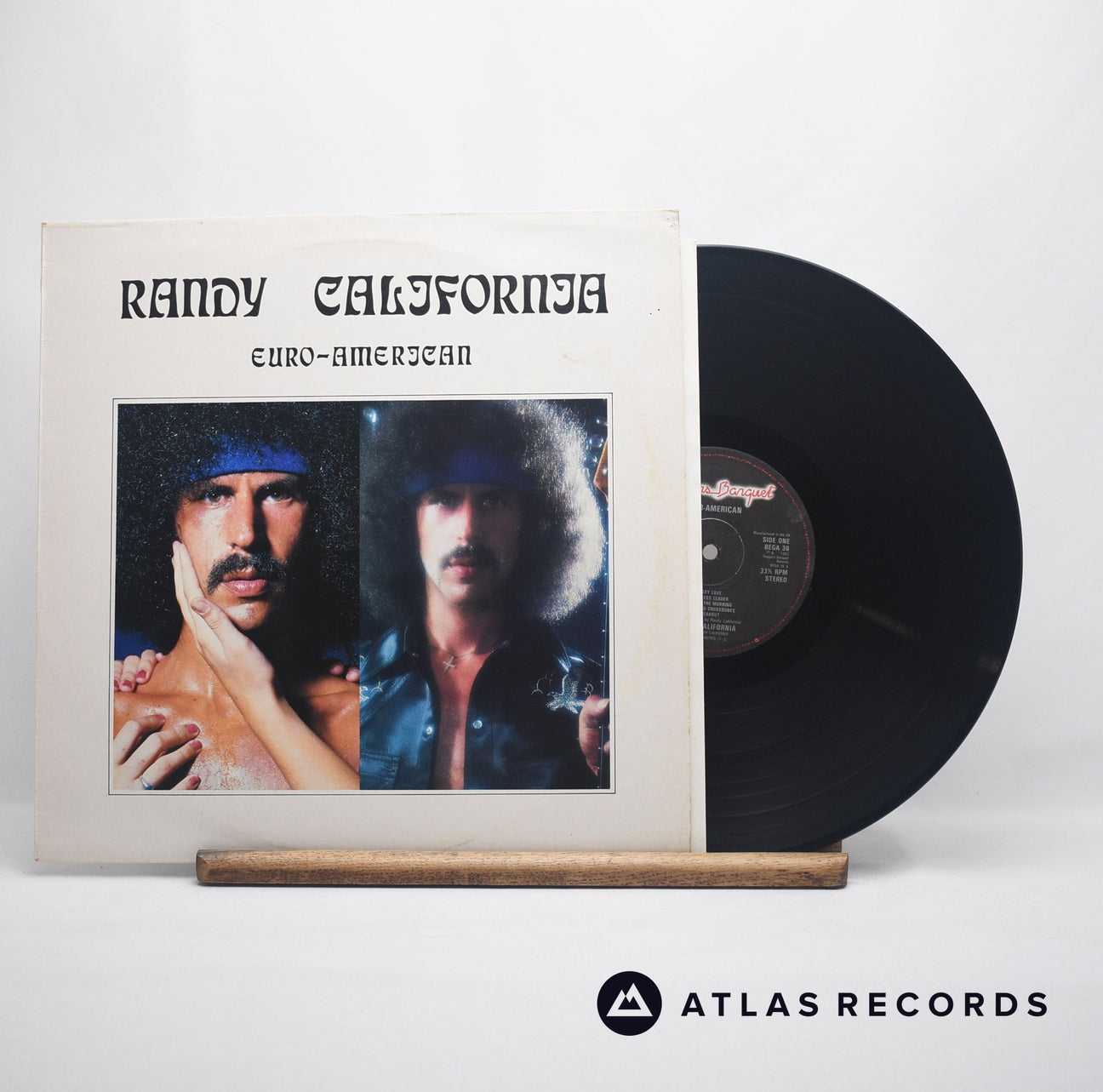 Randy California Euro - American LP Vinyl Record - Front Cover & Record