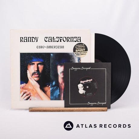 Randy California Euro-American LP + 7" Vinyl Record - Front Cover & Record