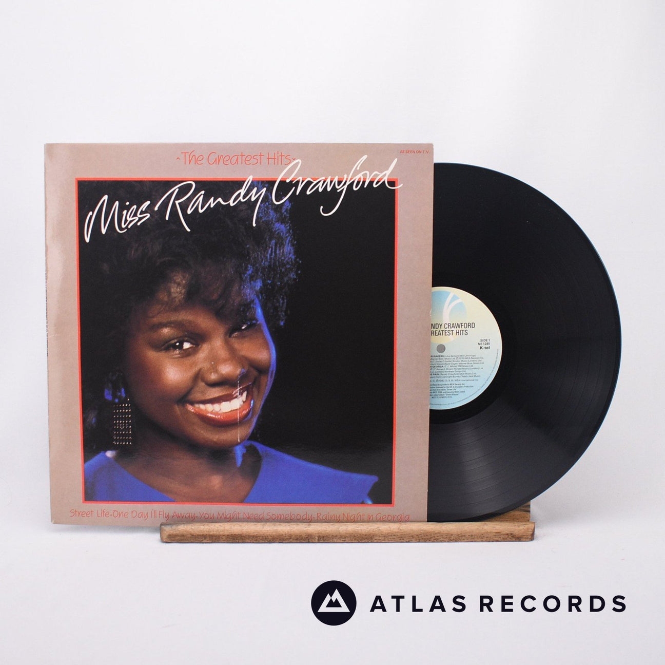 Randy Crawford The Greatest Hits LP Vinyl Record - Front Cover & Record