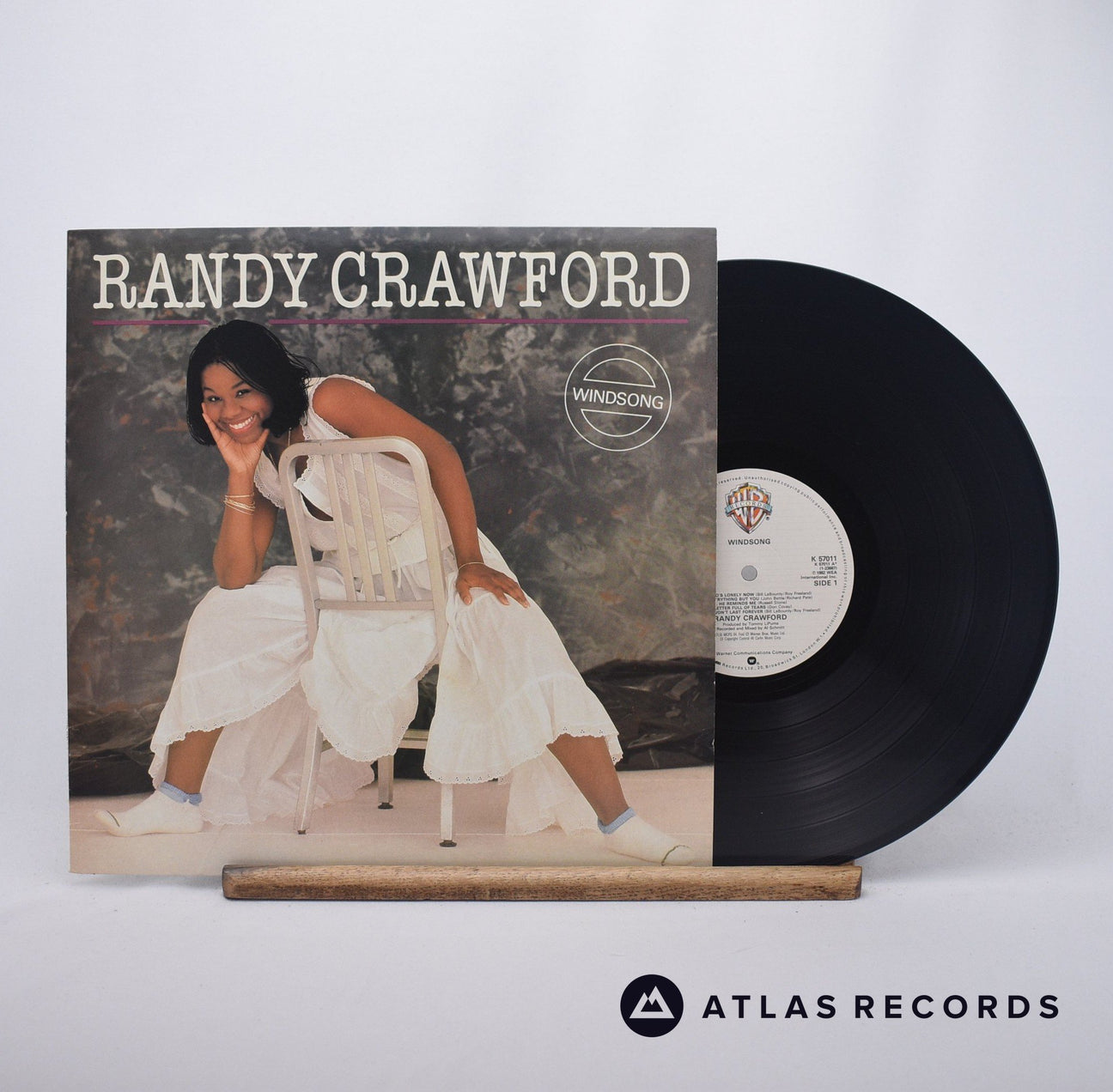 Randy Crawford Windsong LP Vinyl Record - Front Cover & Record