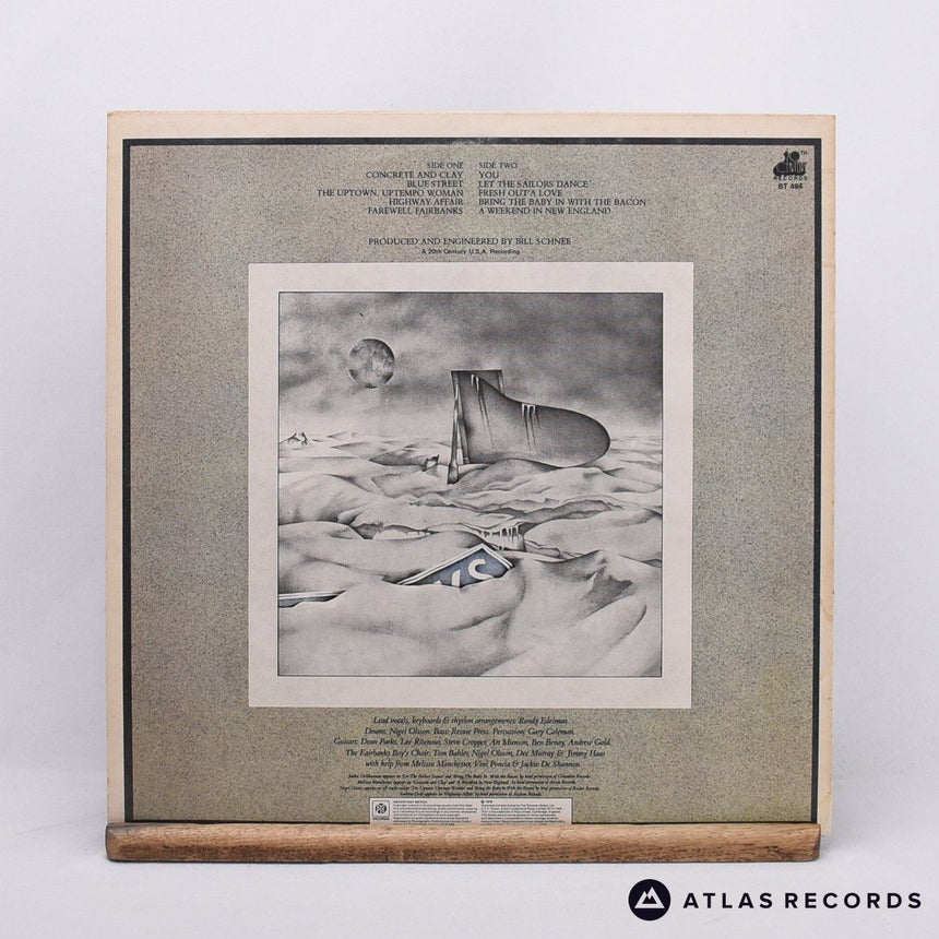 Randy Edelman - Farewell Fairbanks - Lyric Sheet LP Vinyl Record - VG+/EX
