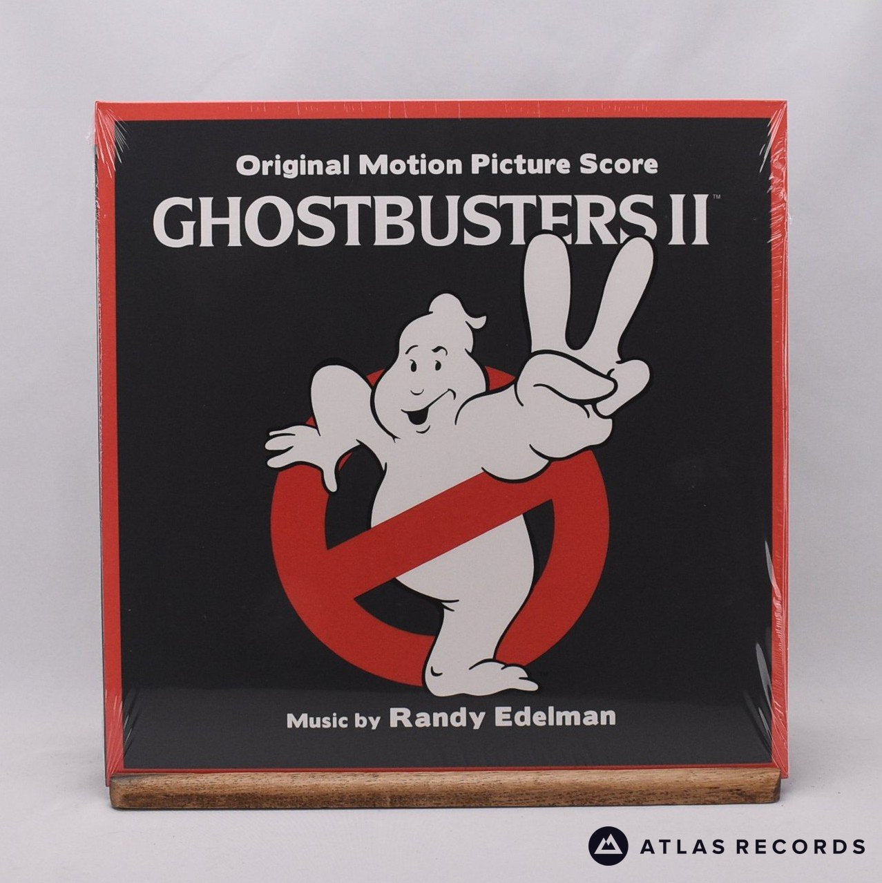 Randy Edelman Ghostbusters II LP Vinyl Record - Front Cover & Record