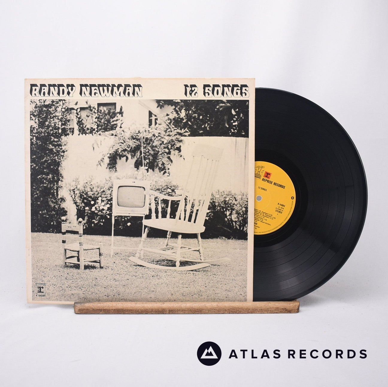 Randy Newman 12 Songs LP Vinyl Record - Front Cover & Record