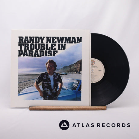 Randy Newman Trouble In Paradise LP Vinyl Record - Front Cover & Record