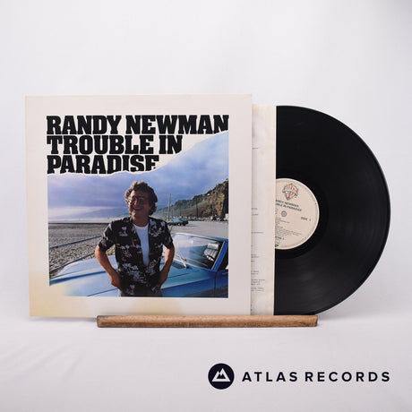 Randy Newman Trouble In Paradise LP Vinyl Record - Front Cover & Record