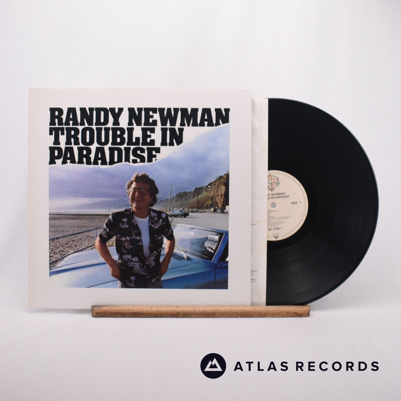 Randy Newman Trouble In Paradise LP Vinyl Record - Front Cover & Record