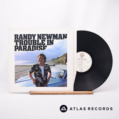 Randy Newman Trouble In Paradise LP Vinyl Record - Front Cover & Record