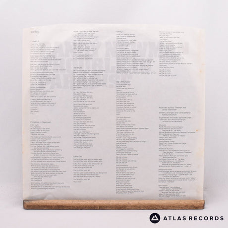 Randy Newman - Trouble In Paradise - Lyric Sheet LP Vinyl Record - EX/EX